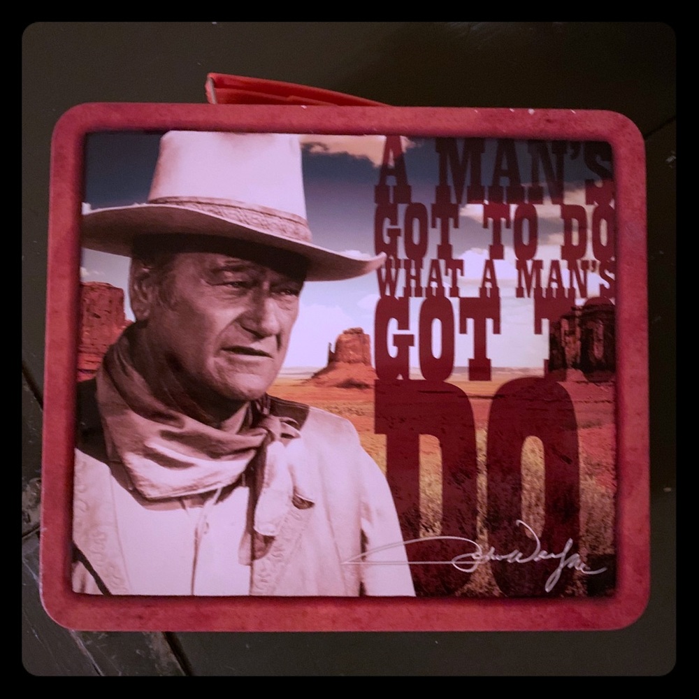 John Wayne Collectible Lunch Box